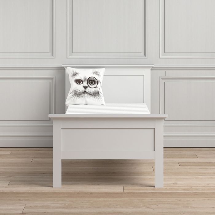 Paris Kids Bed Frame, White