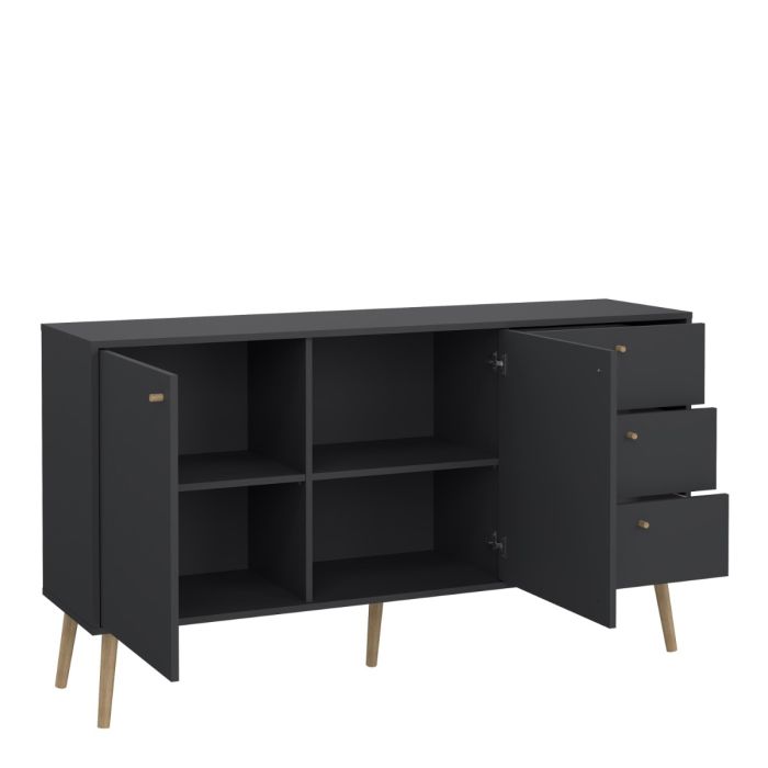 Cumbria Sideboard - Dark Grey