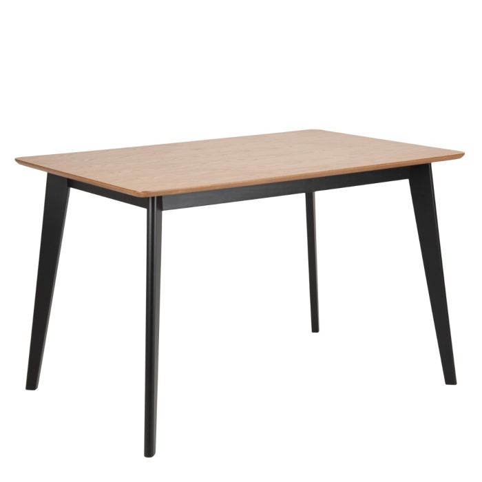 Roxby Dining Table Oak/Black