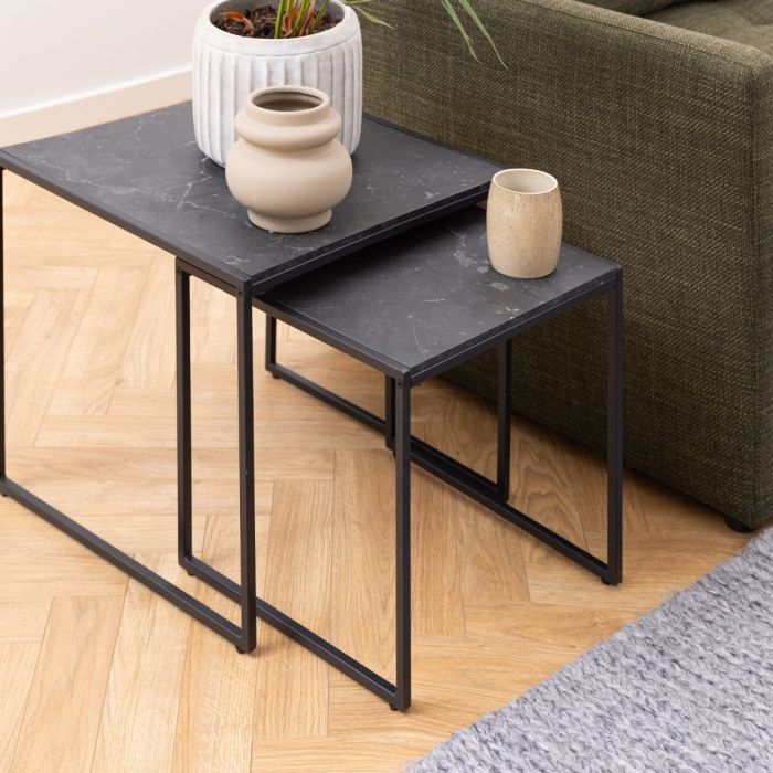 Infinity Nest of Tables - Matt Black