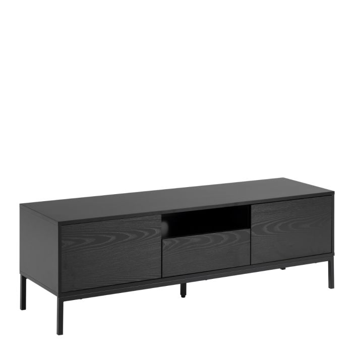 Seaford TV Unit - Ash Black