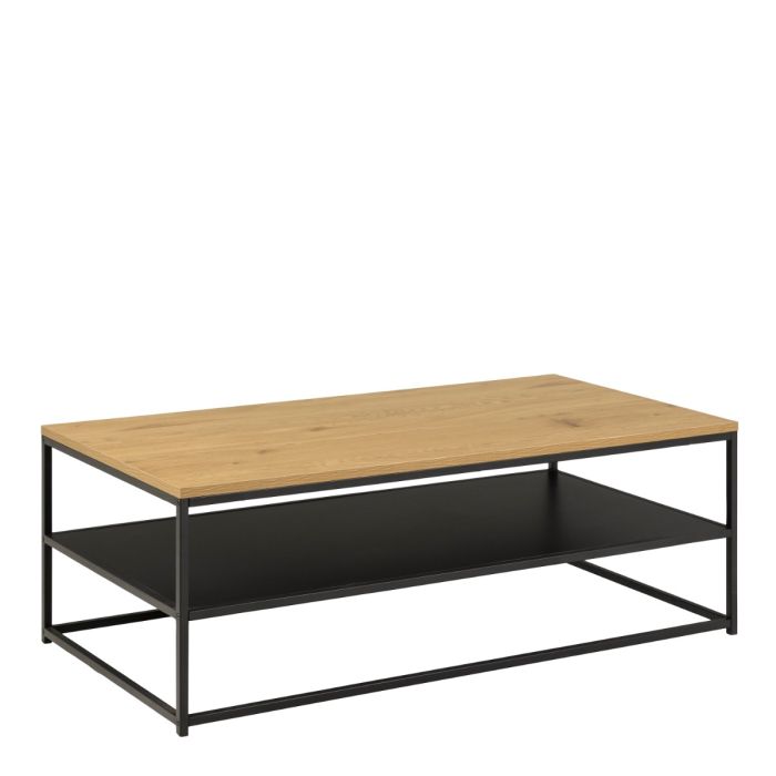 Gila Coffee Table - Black & Oak