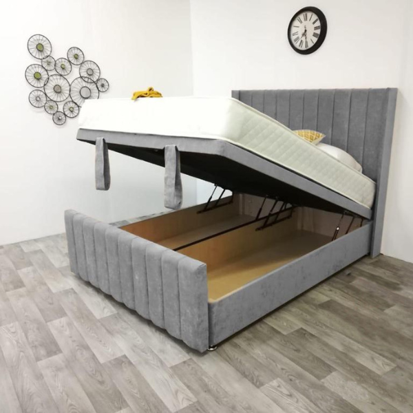 Ava Wing Ottoman Divan Bed